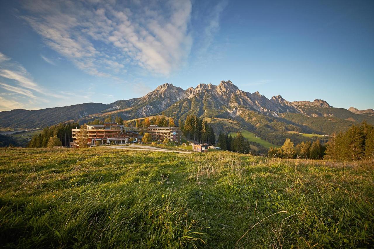 Holzhotel Forsthofalm Leogang Exteriör bild