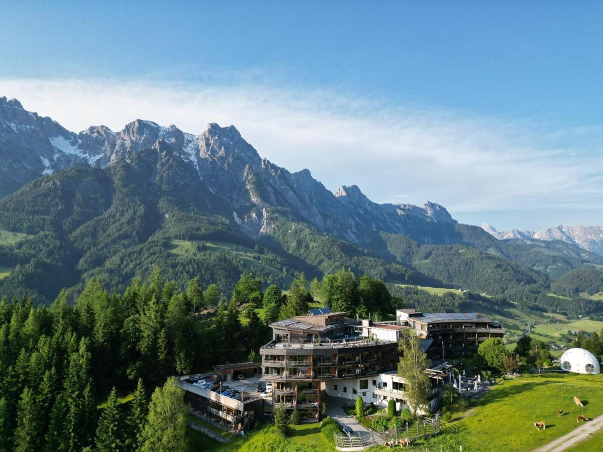 Holzhotel Forsthofalm Leogang Exteriör bild