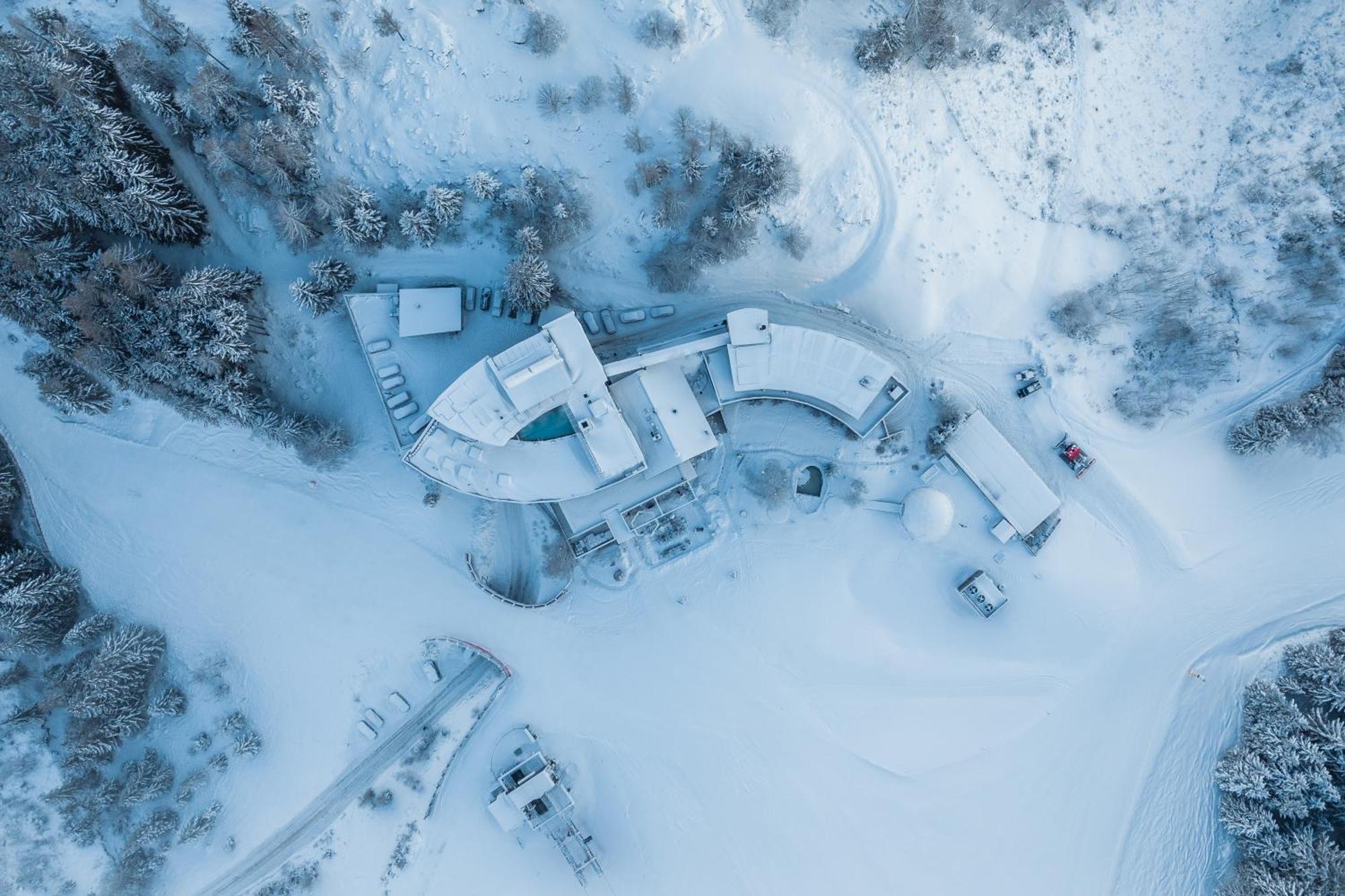 Holzhotel Forsthofalm Leogang Exteriör bild