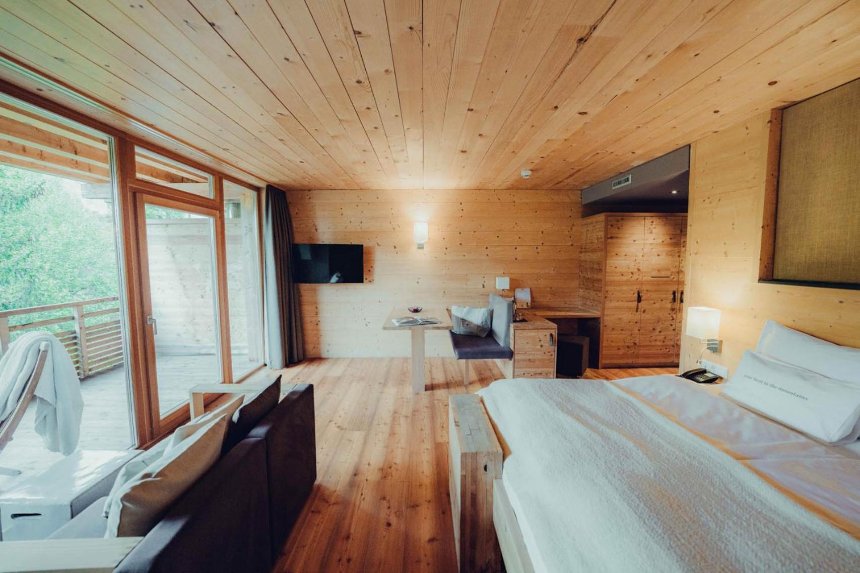 Holzhotel Forsthofalm Leogang Exteriör bild