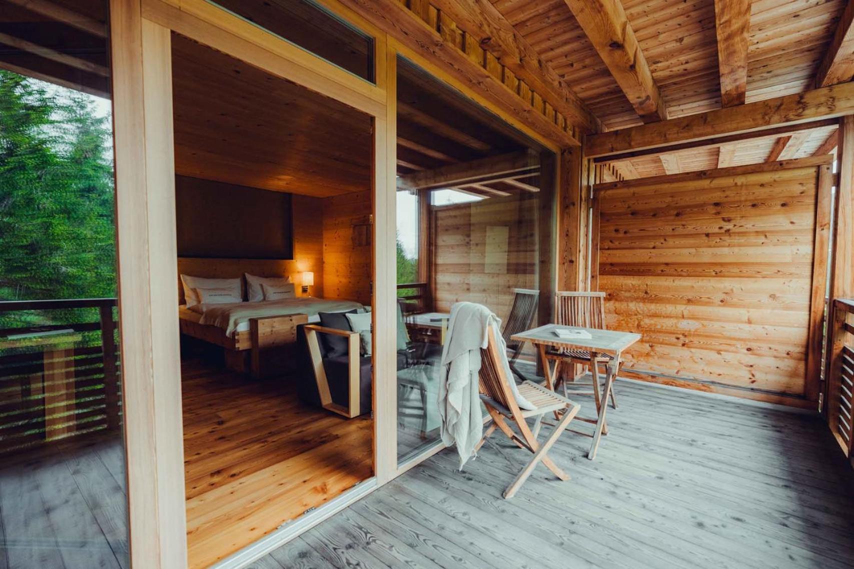 Holzhotel Forsthofalm Leogang Exteriör bild