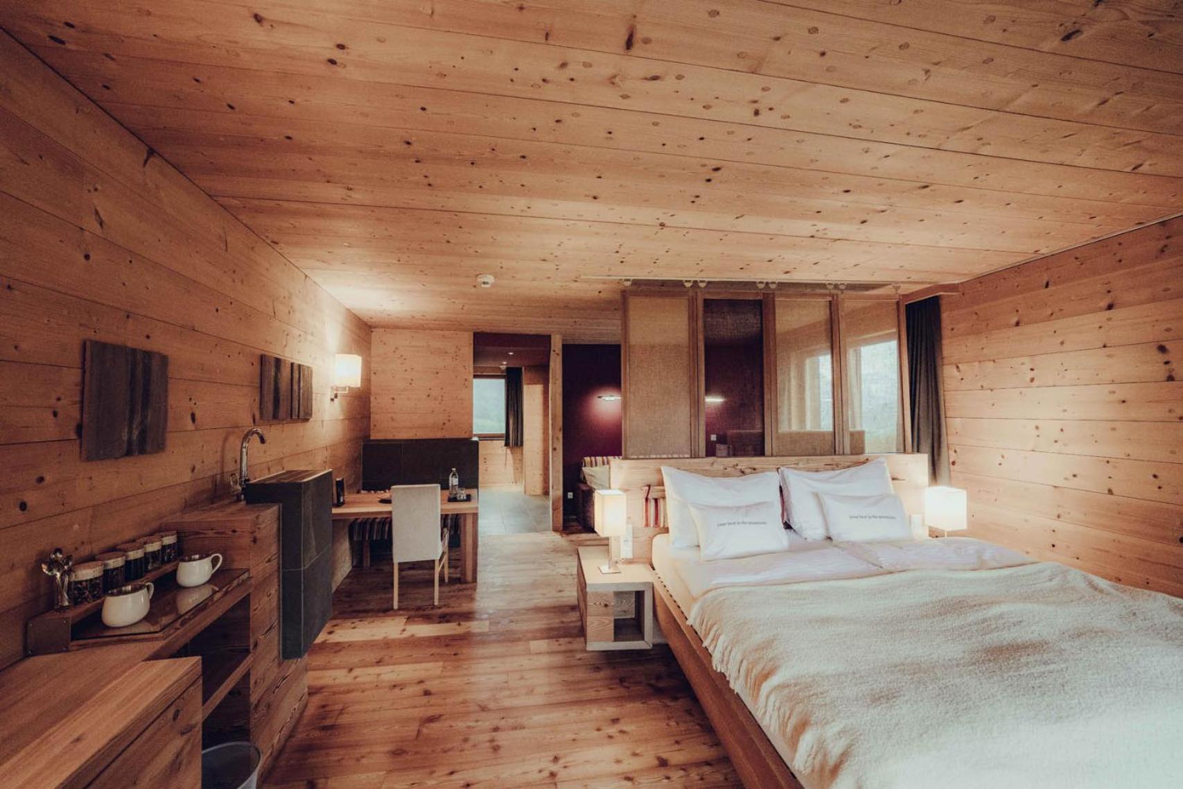 Holzhotel Forsthofalm Leogang Exteriör bild