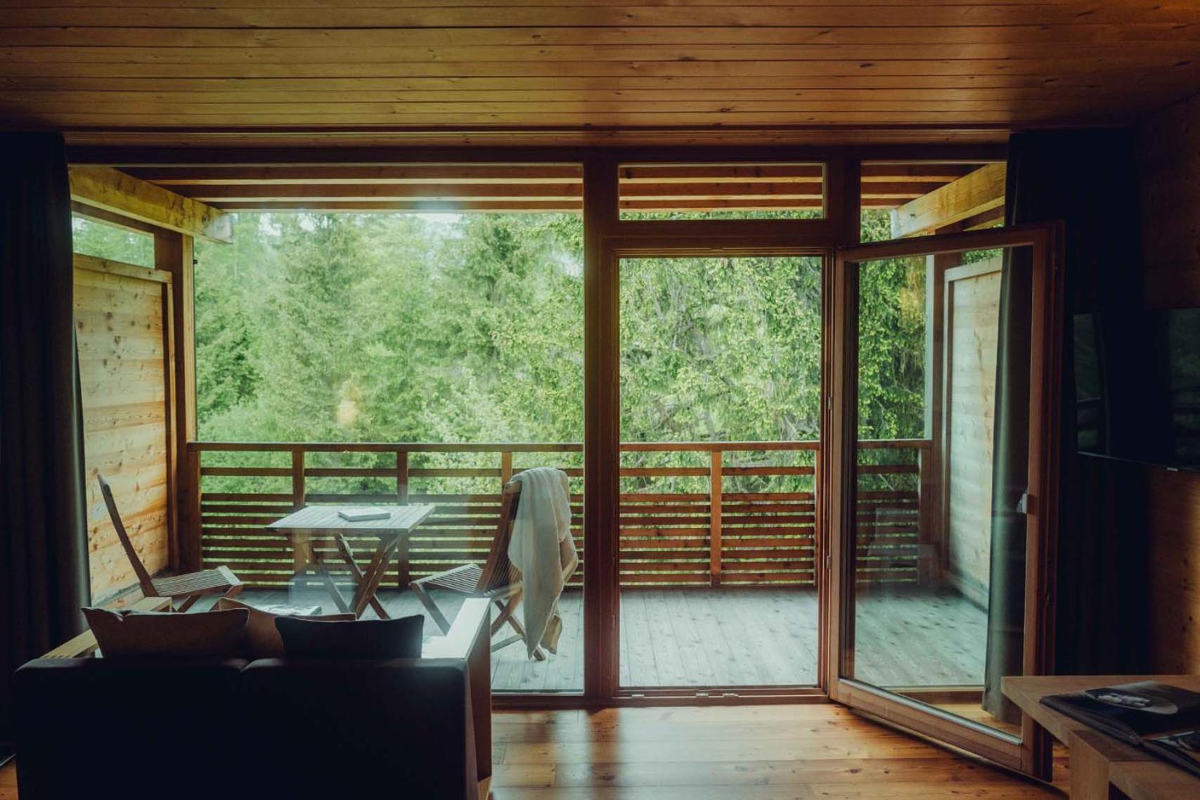 Holzhotel Forsthofalm Leogang Exteriör bild