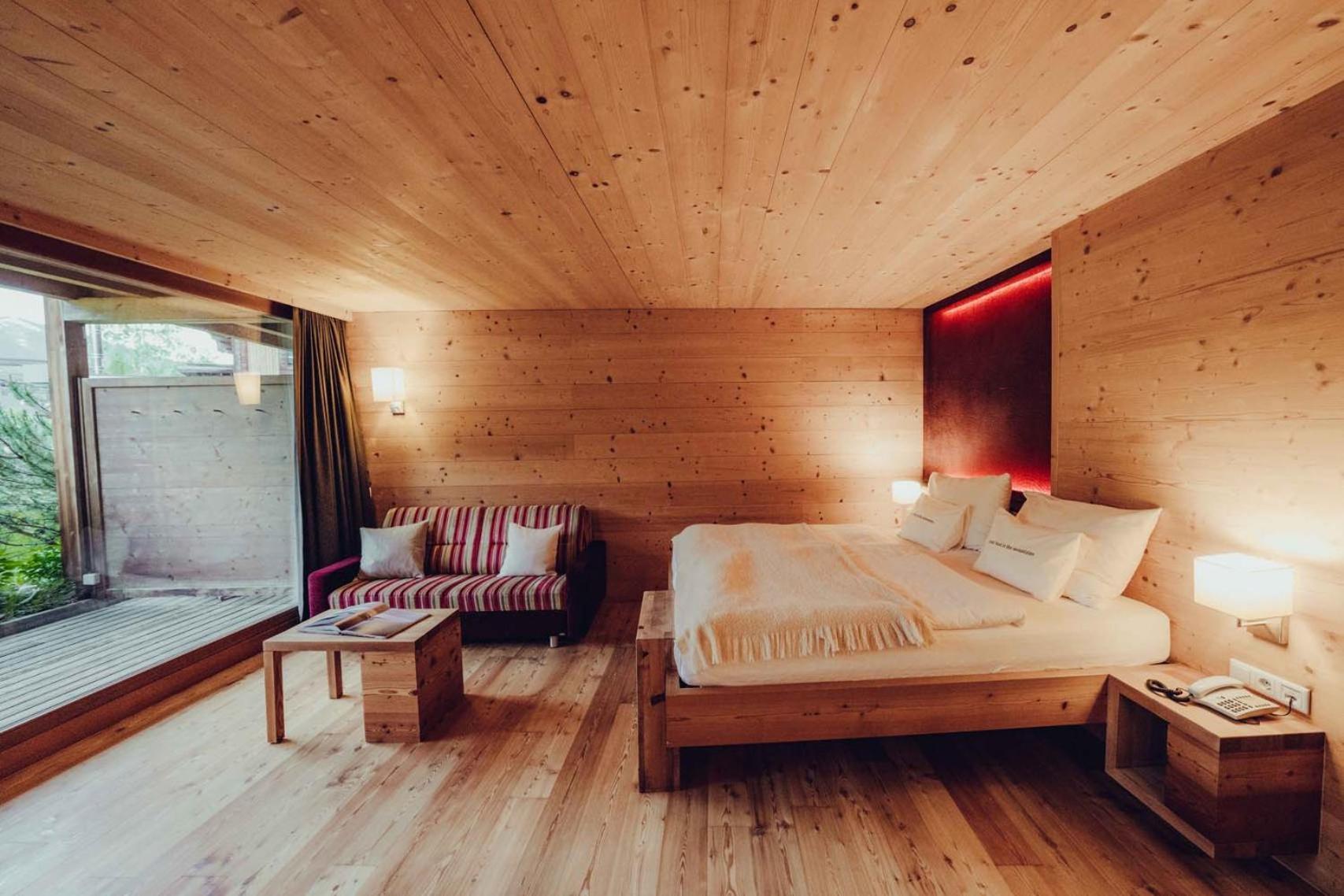 Holzhotel Forsthofalm Leogang Exteriör bild