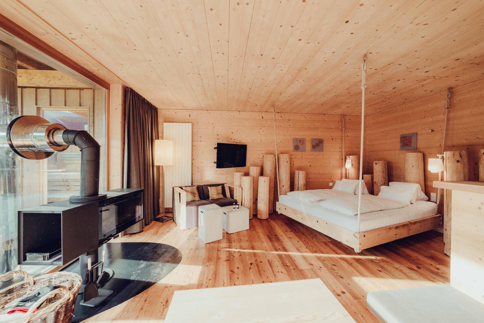 Holzhotel Forsthofalm Leogang Exteriör bild